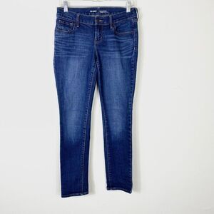 (2 Short) Old Navy Original Dark Wash Mid Rise Slim Skinny Jeans